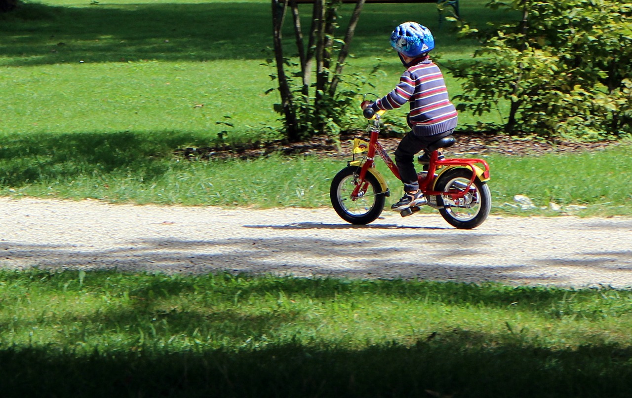 fietsen zonder zijwieltjes